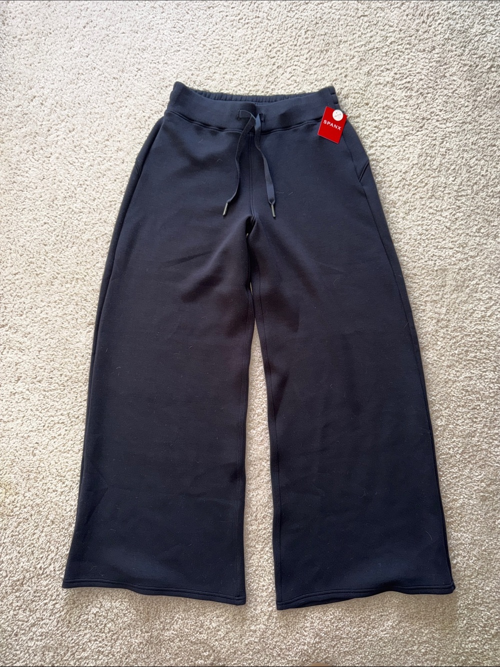 SPANX Black Wide-Leg pants